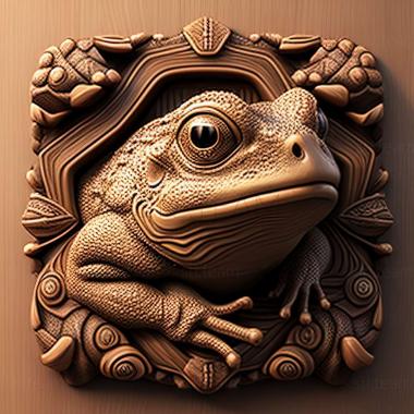 3D model toad (STL)